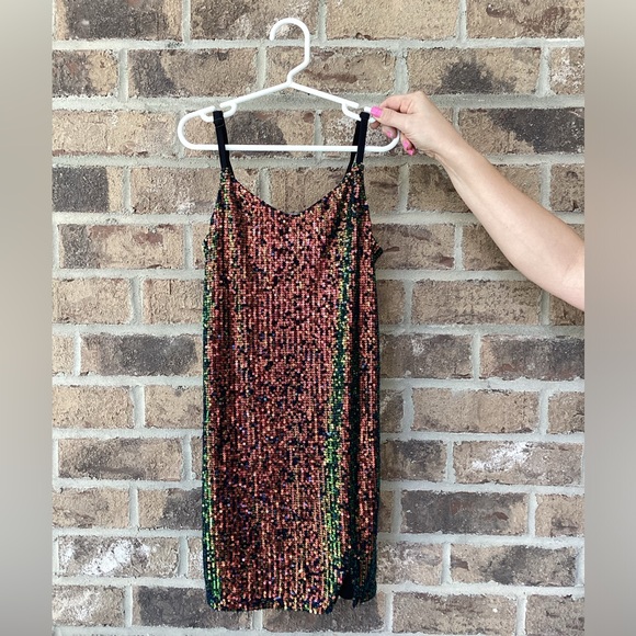 Girls Art Class size 8 sequence dress. - Picture 1 of 1